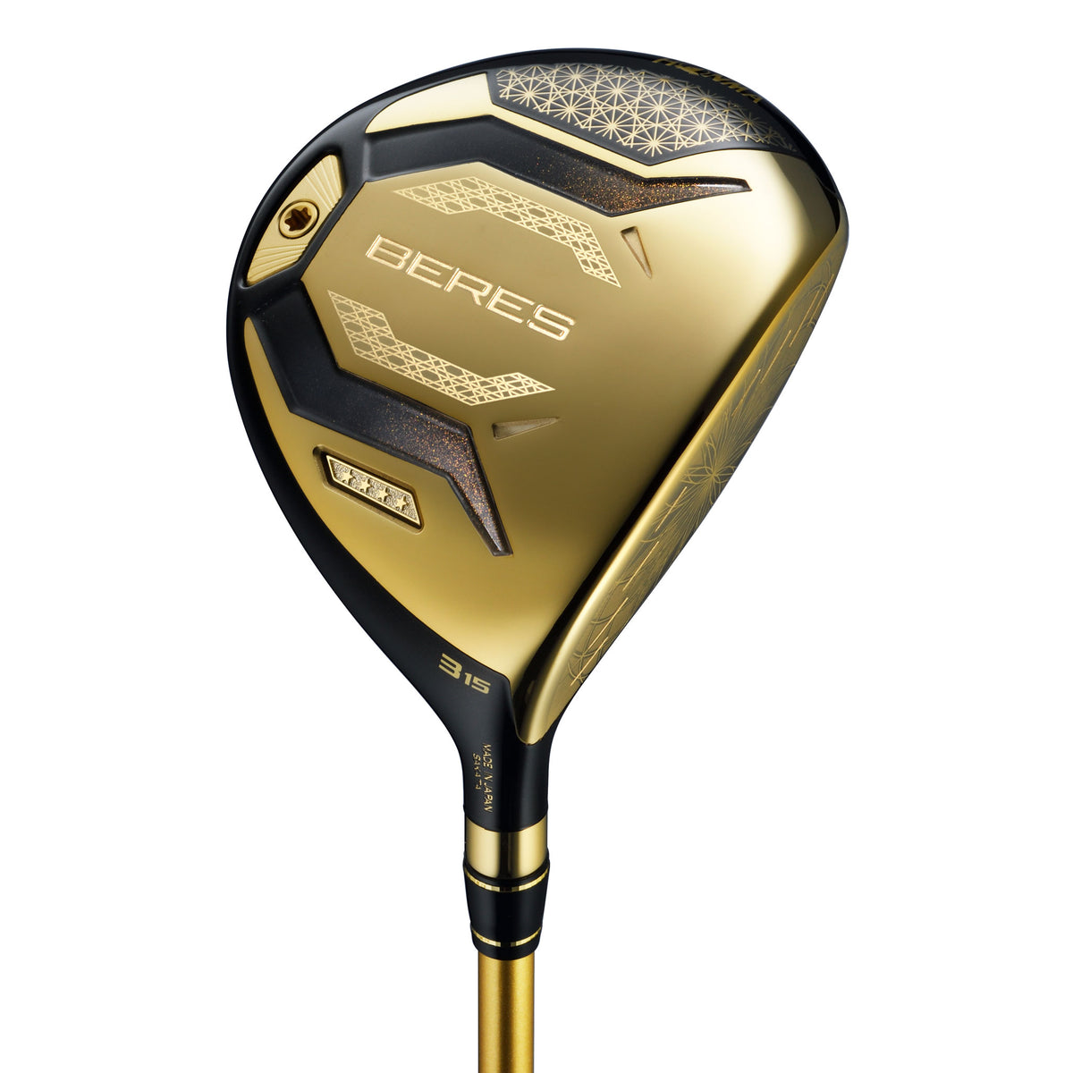 本間ベレスKIWAMIゴールド フェアウェイウッド　3W HONMA BERES KIWAMI 10° BERES KIWAMI FLEX-R 45.5インチ | BERES 0