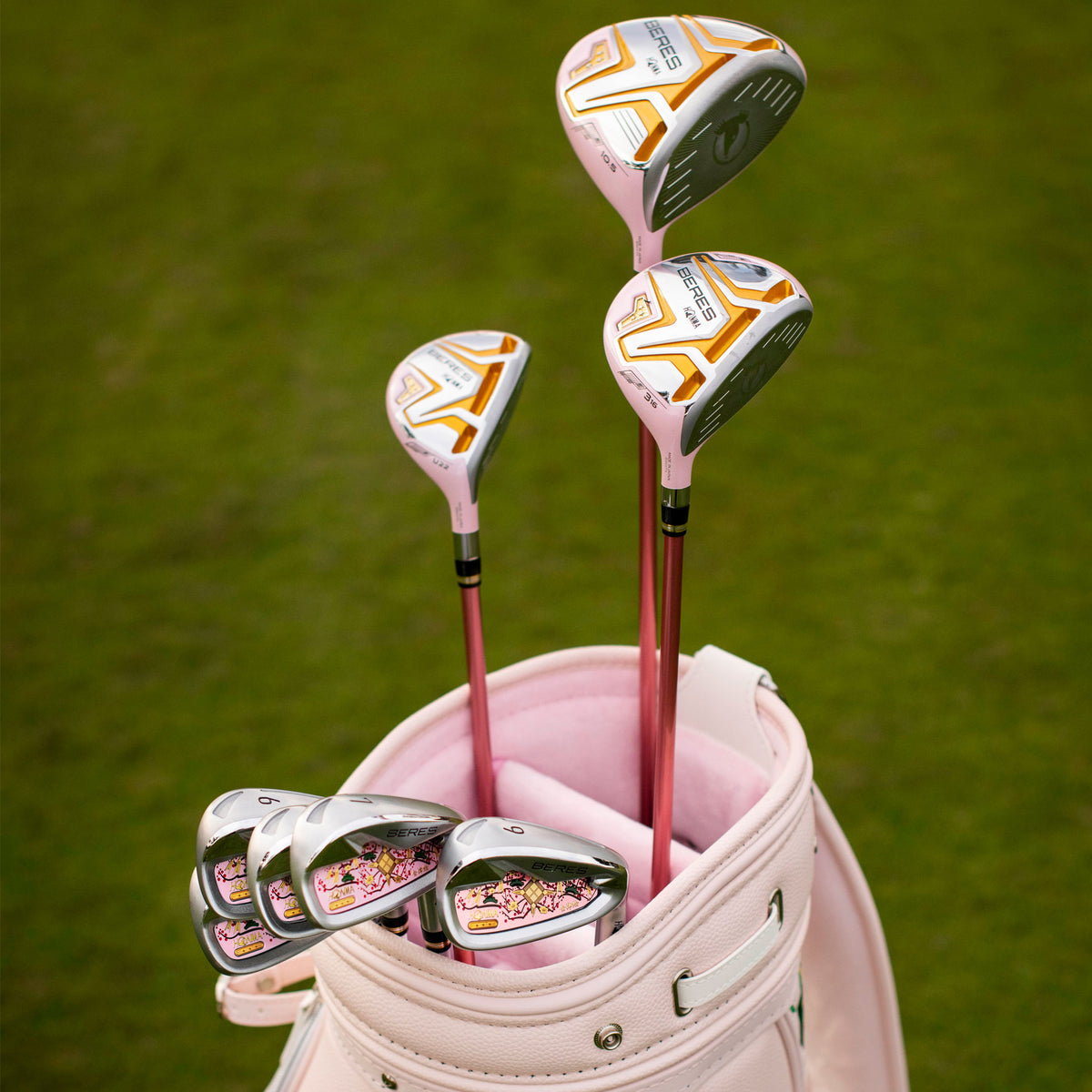 BERES Aizu Pink Golf Bag – Honma Golf