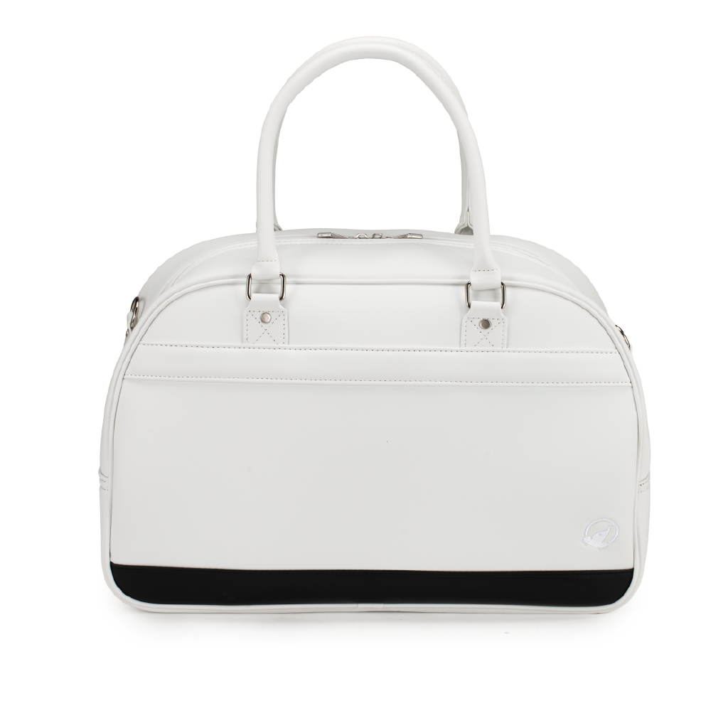 Classic Hold-All Boston Bag - White – Honma Golf
