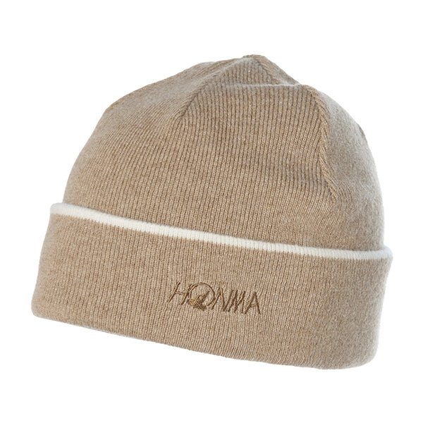 HONMA Men's Beanie - Beige – Honma Golf