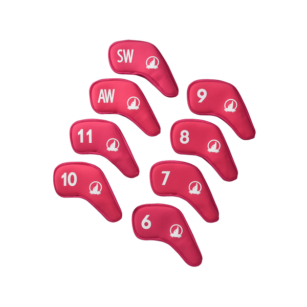 NEOPRENE 9-PIECE IRON COVERS - PINK