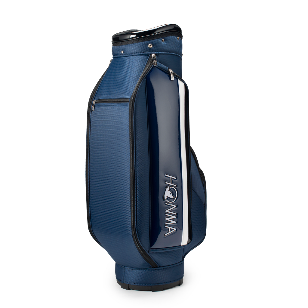 Sporty Cart Bag White Light Blue White Red or Navy 9