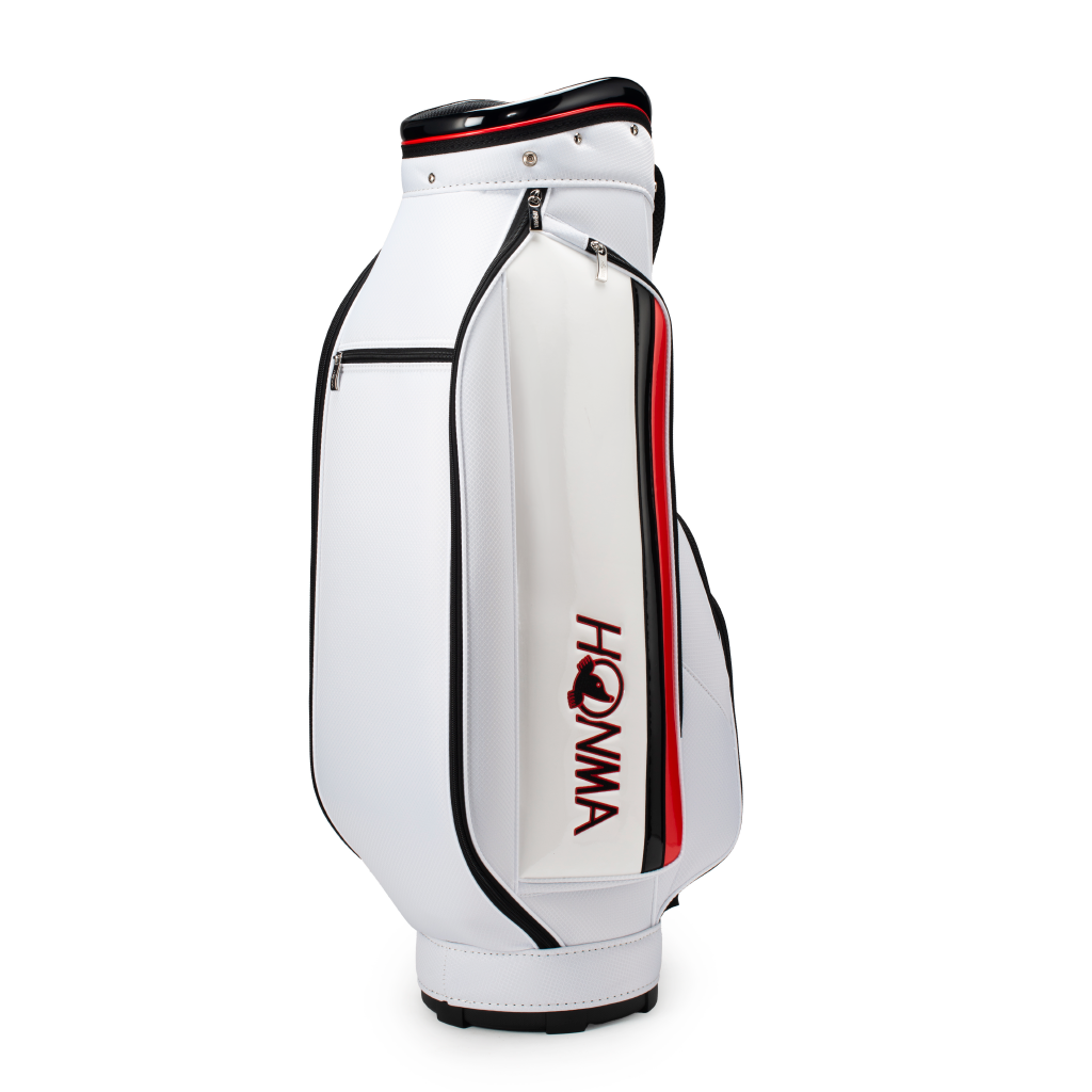 Sporty Cart Bag - White/Red