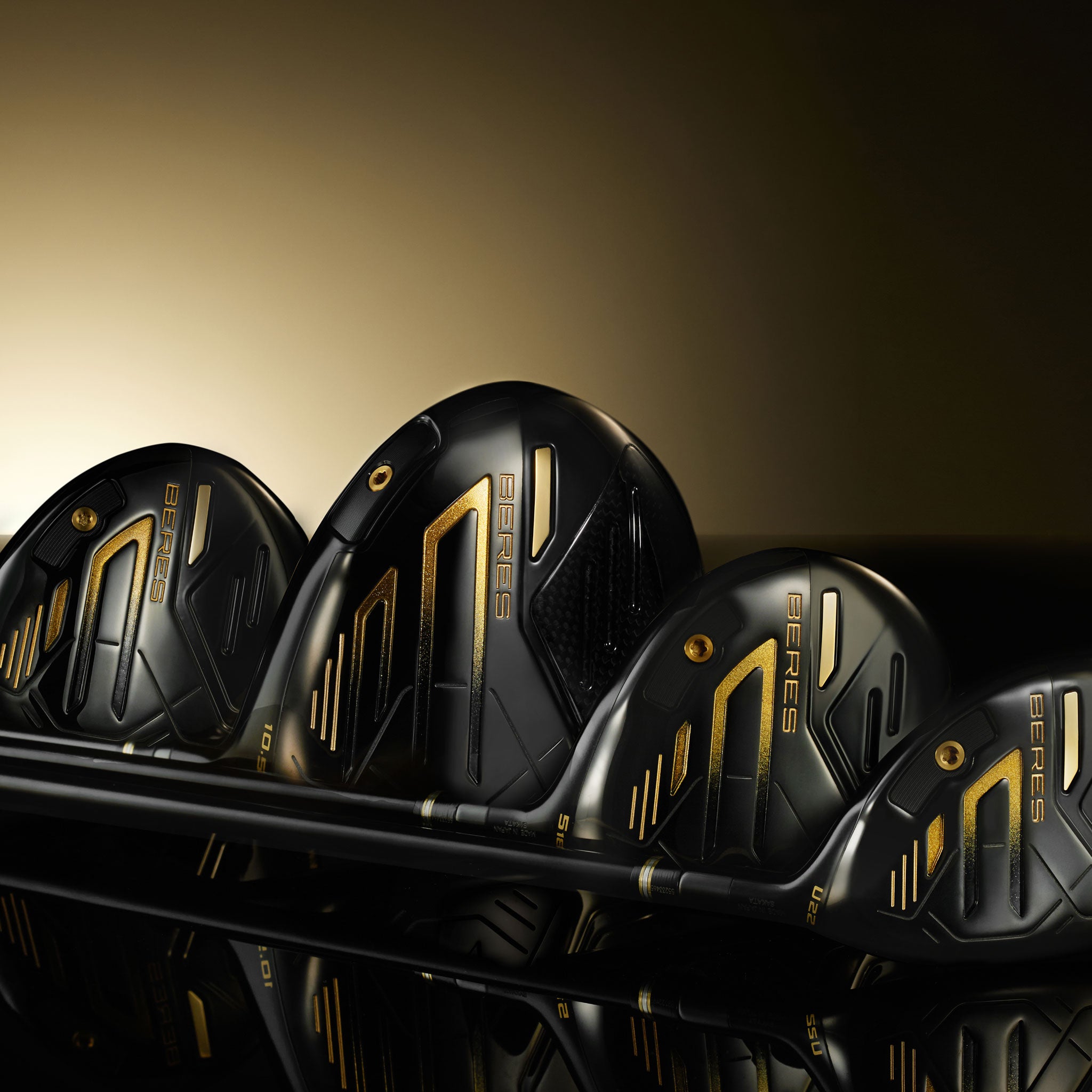 プロ支給品　SIM 3W version2 　ベンタスブラックセット Beres 09 Black Package Set – Honma Golf