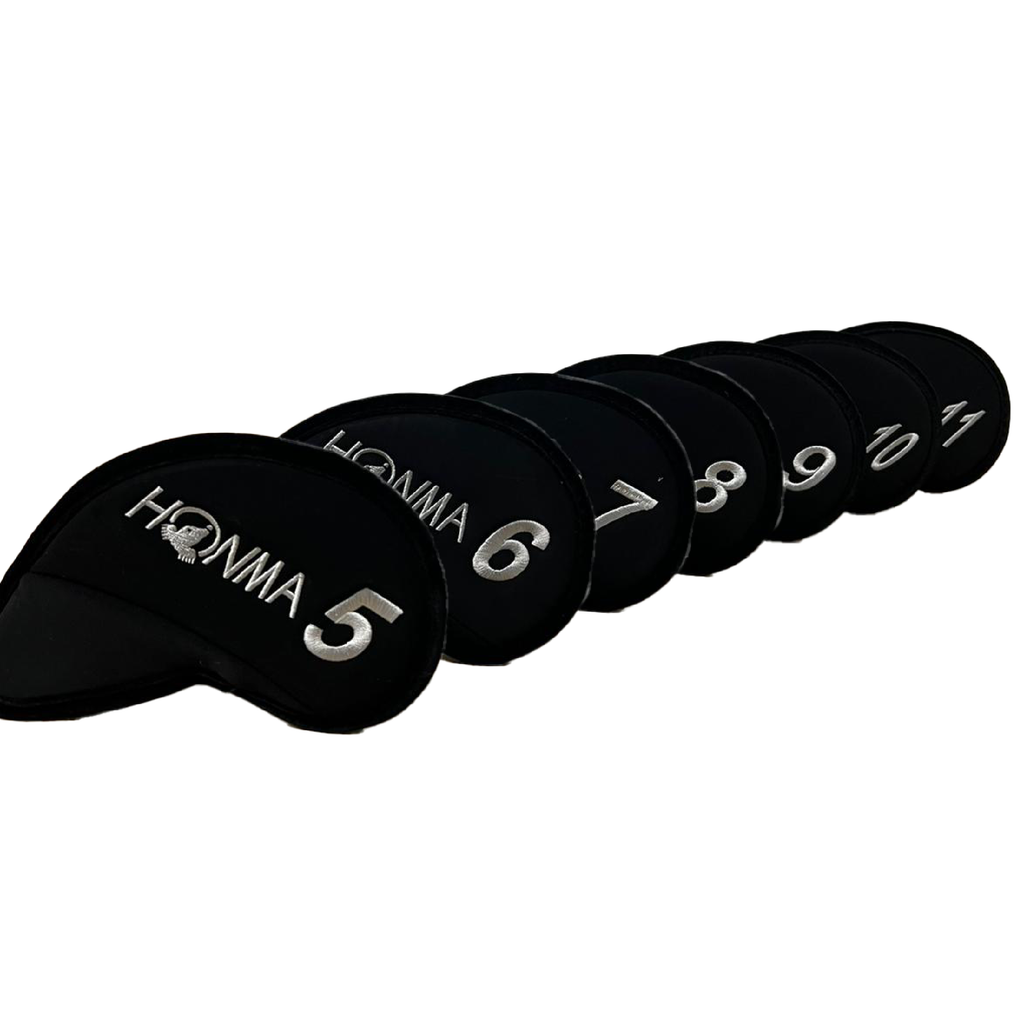 Iron Head Covers 5-11, Black with silver lettering IC1655