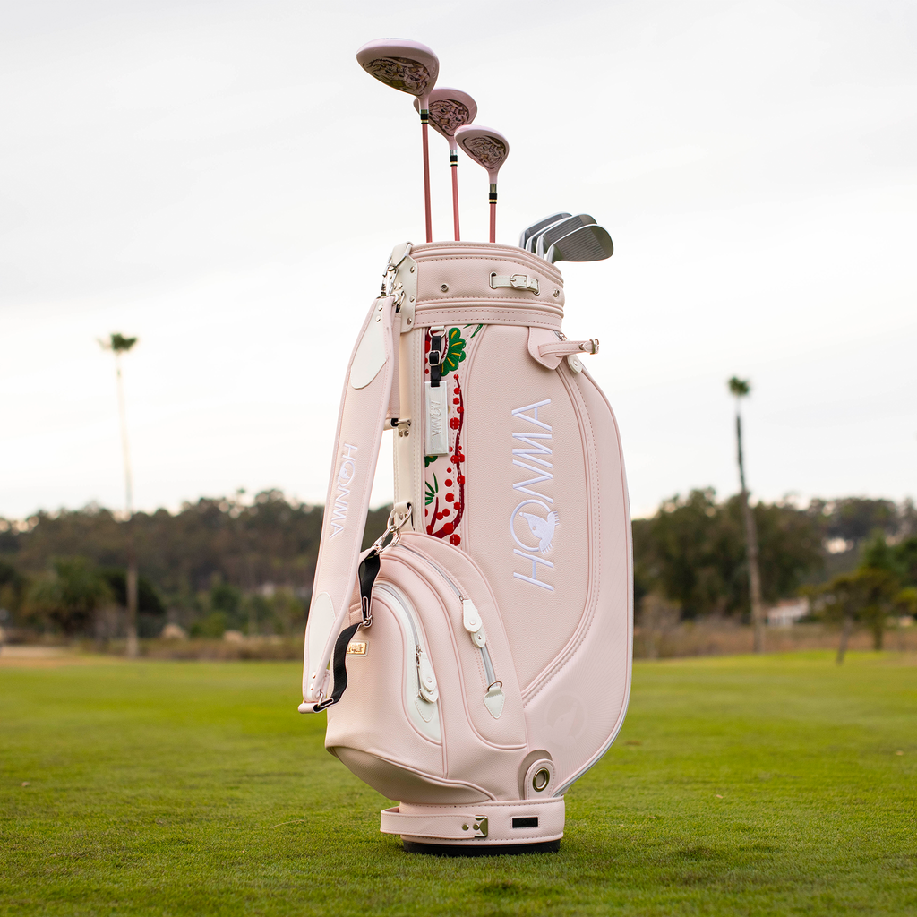 BERES Aizu Pink Golf Bag