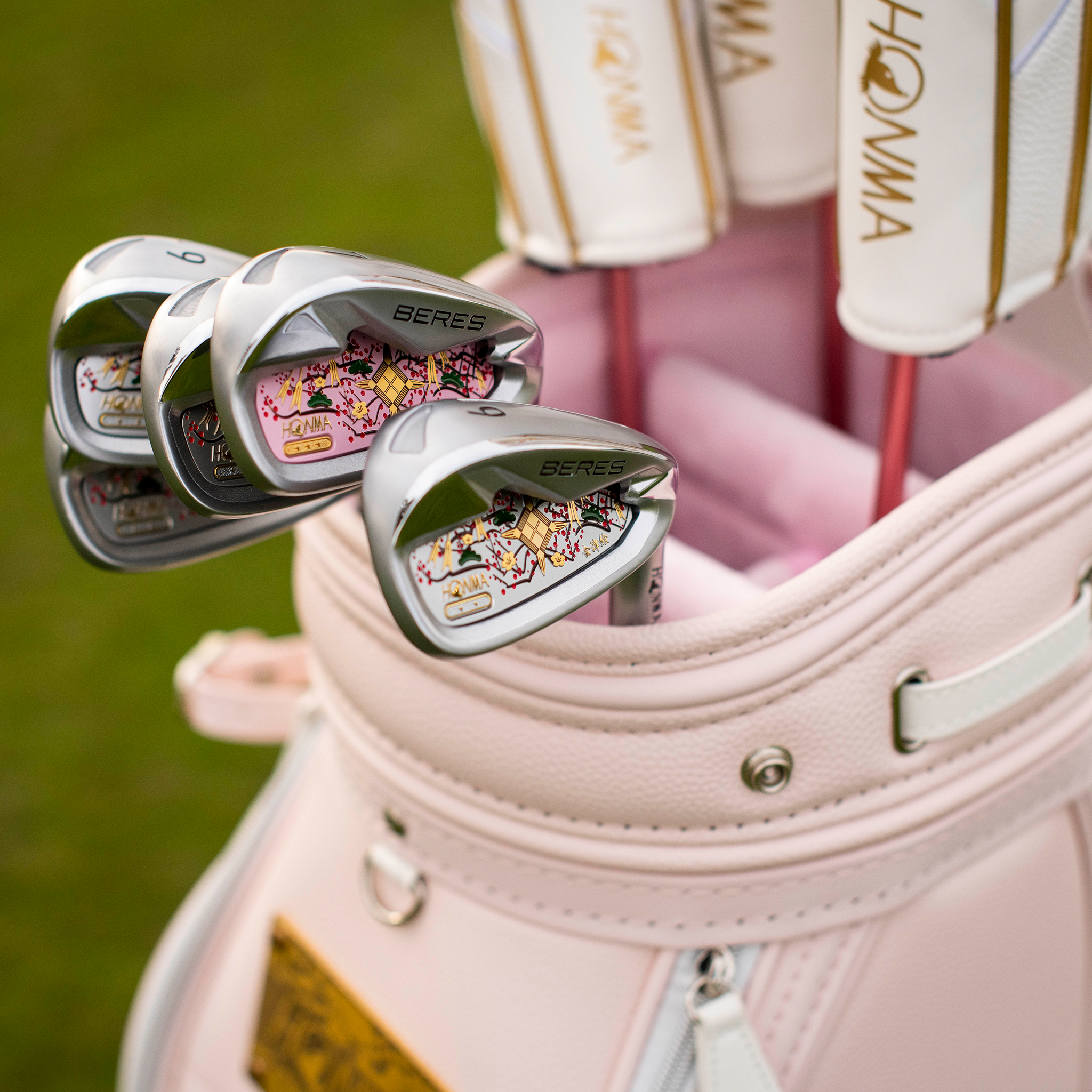 BERES Aizu Pink Golf Bag – Honma Golf