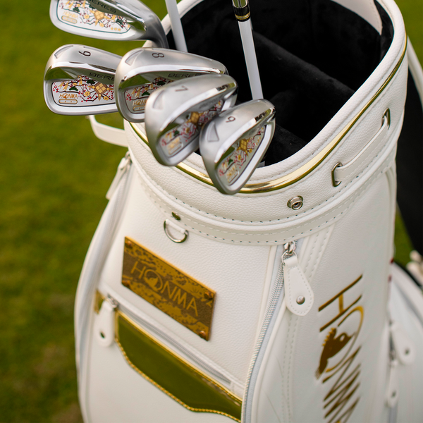 BERES Aizu White Golf Bag Honma Golf