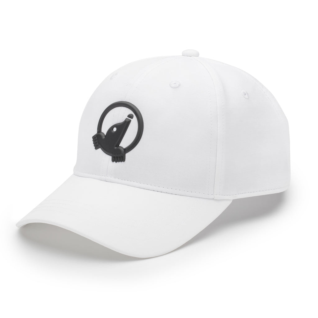 ALL-WEATHER ADJUSTABLE CAP--white or black